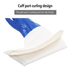 Protection Gloves Sandblasting 23.6″ XL 1 Pair for Sandblast Cabinets