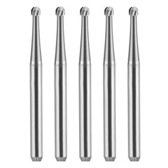 Wave Dental Operative Carbide Burs Round Friction Grip FG 1/4 -8 High Speed 19mm