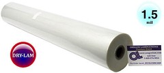 Dry-Lam Standard Hot Laminating Film 25″ x 500′ on 1″ core 1.5 Mil ( 2 Rolls )