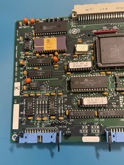 GE OEC Medical 9800 Plus control panel processor I/O board – See Description