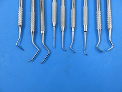 LOT of 9 Dental Instruments Premier, Hu Freidy, GC America Made in USA SEE LIST