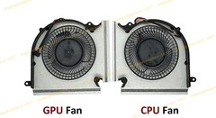 For MSI GE66 GP66 GL66.Laptop CPU GPU Cooling Fan PABD08008SH N453 N454 5VDC