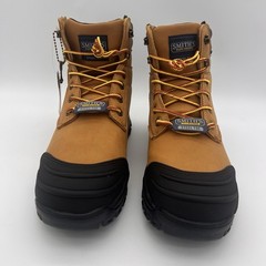 Smith’s Men Size 9.5 Steel Toe Water Repellent Work Boot SA724021 – Wheat