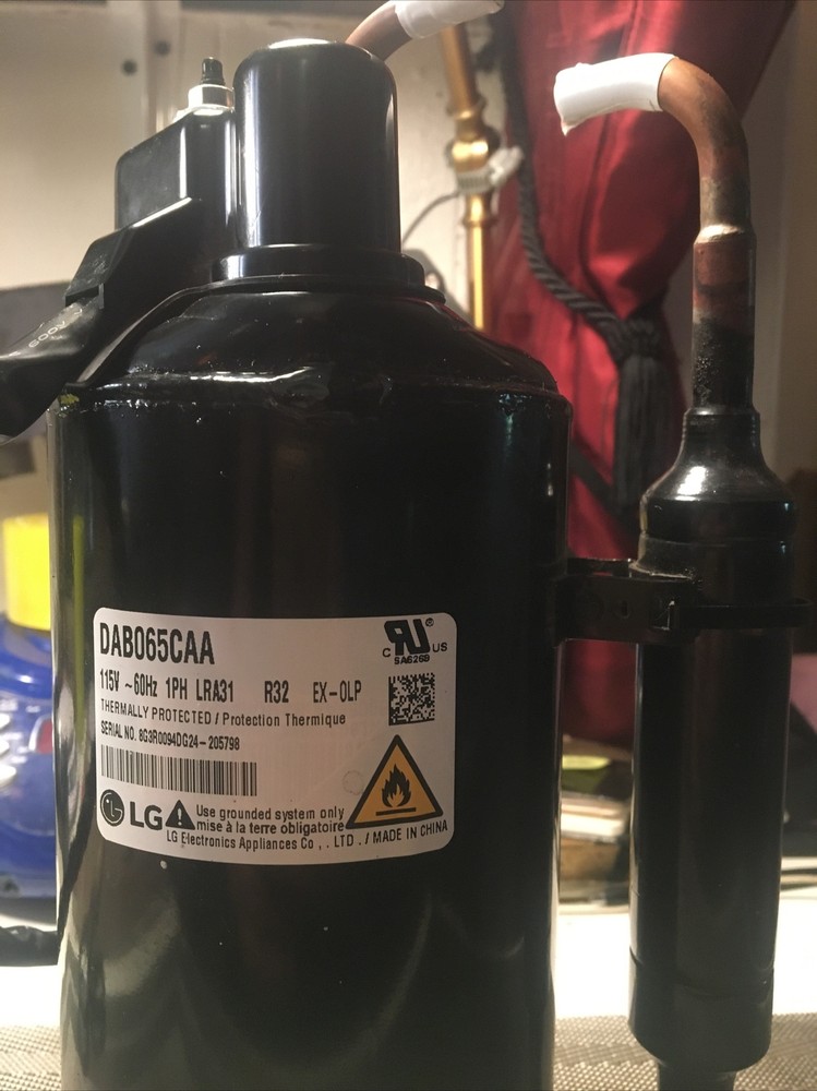 LG DAB065CAA 115V 60Hz 1PH LRA31 EX-OLP Compressor