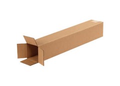 100 4x4x36 Tall Kraft Cardboard Boxes Mailing Packing Shipping Corrugated Box