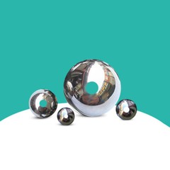 Through Hole Stainless Steel Balls Perforated Round Balls Solid Ball OD 2-12.7mm