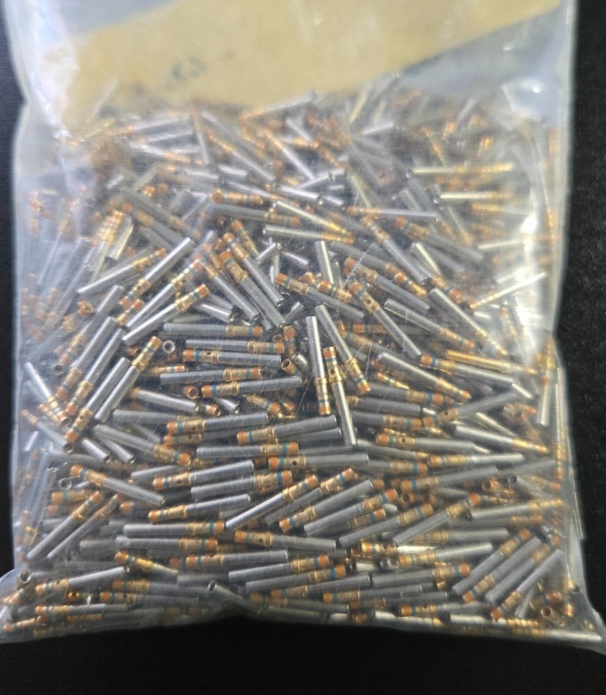 ( QTY 100 ) ITT CANNON 031-1007-078 NS CONTACT PINS W/DDMAM50S CONNECTOR