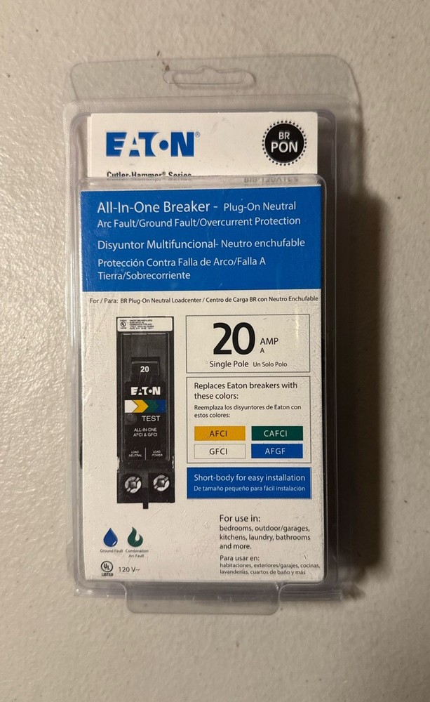 Eaton BRP120A1CS 20A – All In One Breaker