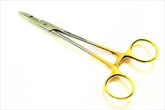 2EA PREMIUM GERMAN GRADE OLSEN HEGAR NEEDLE HOLDER 6.5″ SERRATED SURGICAL DENTAL