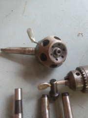 Lot of Live centers Jacobs Chuck turret tailstock MT2 Lathe South bend Atlas
