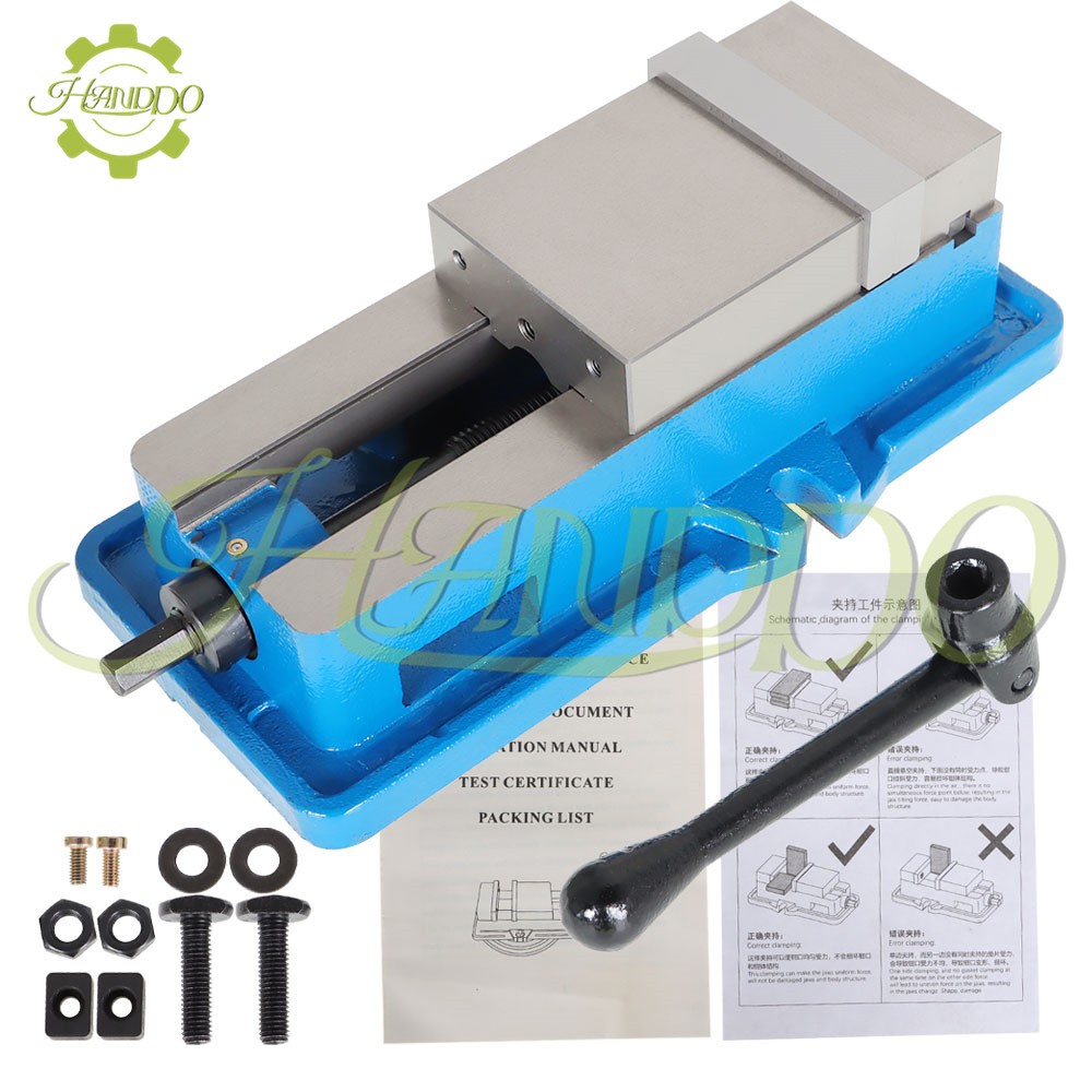 4″ Precision Vise Lockdown CNC Milling Machine Vise Clamping Vice Plier Milling