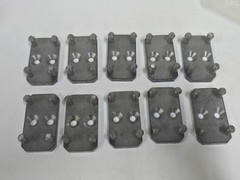 Lot of 10 Mount Gen2 Raw Steel Holster Mounting Plates MOLLE PALS 280 4892 POL
