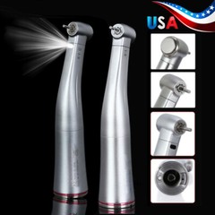 Dental 1:5 Increasing Handpiece Contra Angle LED /No LED fit NSK Electric Motor