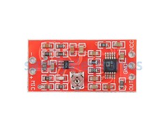 MAX4466 Electret Microphone Preamplifier Module With SSM2167 Voice Compression S