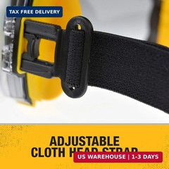 Dewalt DPG82 Concealer Anti-Fog Dual Mold Safety Goggle – 1 Pair