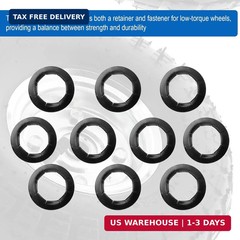 10Pcs Push Nuts for 5/8″ Dolly Wheel Lock Washers Hard-to-Find Spring Steel | Pu