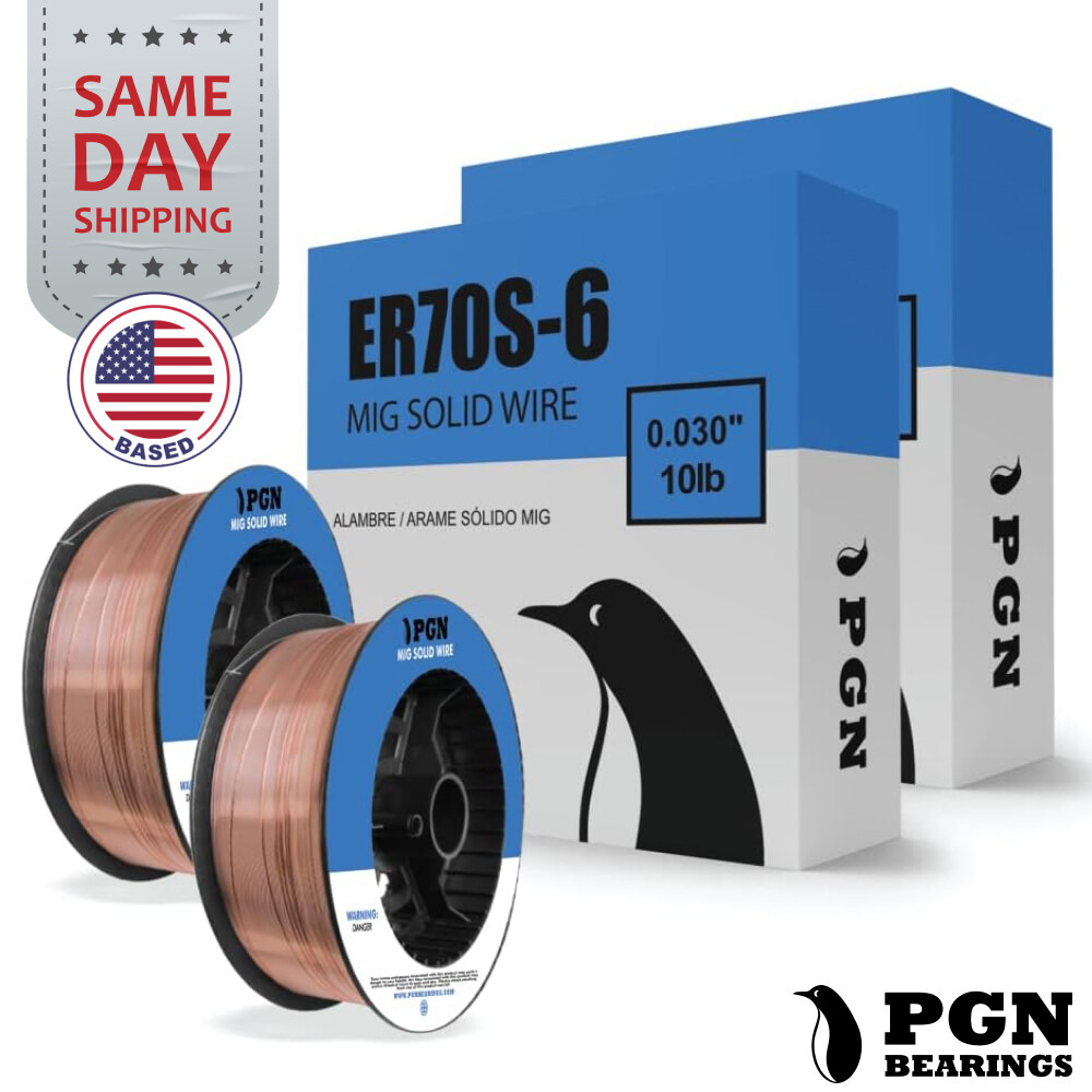 (2 x 10-Lb Spools) ER70S-6 .030″ (0.8 mm) Mild Steel MIG Welding Wire