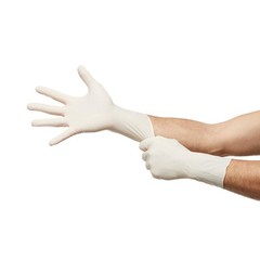 NitriDerm Nitrile Surgical Glove Standard Cuff Length SIZE 6.5 50 per Box
