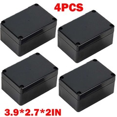 4Pcs 3.9*2.7*2 in Waterproof Plastic Project Box Electrical Junction Boxes USA