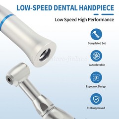 NSK Style Dental Push Button Slow Low Speed Contra Angle Handpiece CA 2.35mm