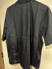 Chef Works Unisex Cool Vent Chefs Shirt in Black L Polycotton – Short Sleeve