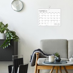 2026-2027 Calendar – 2 Years Wall 14.8” x 11.5”（26-27 white ）, White