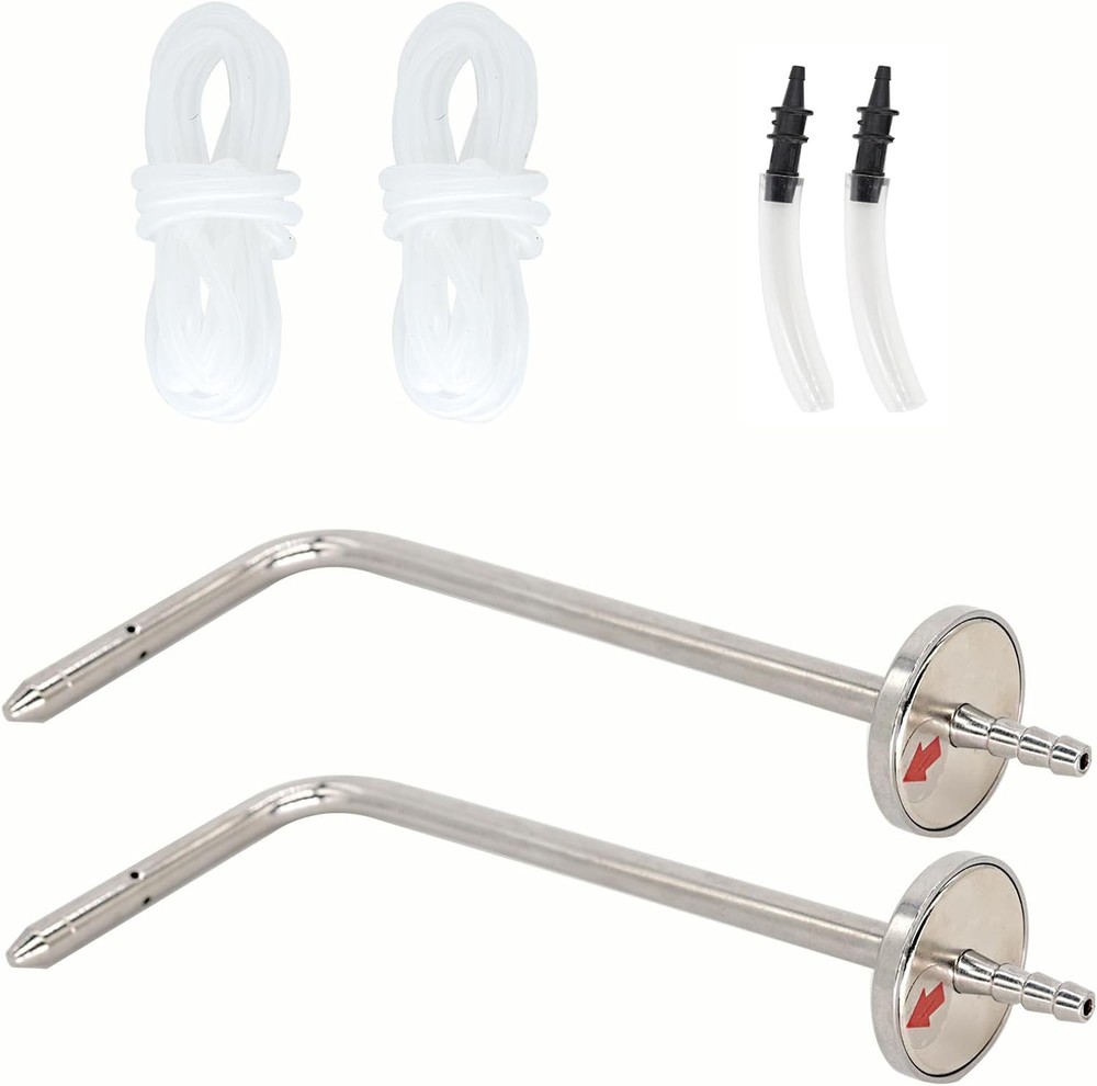 Static Pressure Probes Kit for Hvac,2Xstatic Tubes with Magnet, 2Xsilicone Soft