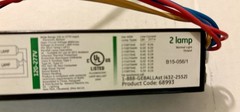 GE GE228MVPS-MC GE 68993 Ballast Ultra Start Electronic Ballast -120 277V