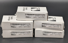 5 Panduit Shrink Tube Label Cartridges – See List In Description – Free Shipping