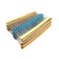 100PCS 1/4W 0.25W Metal Film Resistor ±1%- Full Range of Values (0Ω to 22MΩ)