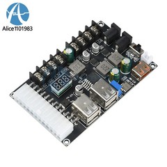 20/24Pin ATX Power Adapter Board Desktop Chassis ATX Power Supply Breakout Board