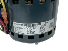 GENTEQ 1/3 HP 5KCP39LG BLOWER MOTOR 200-230V 950 RPM 1PH