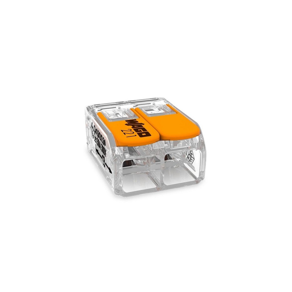 Wago 221 Series Lever-Nut Connector Multi-Wire Compact Splicing Terminal Block