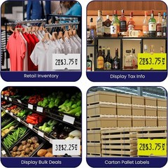 User-Friendly Lite Pricing Gun Kit with Complete Labeling Solution – 6 Rolls