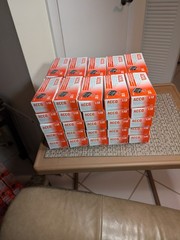 ACCO #72050 Medium Binder Clips, 50 boxes of 12 (600 clips) as one lot