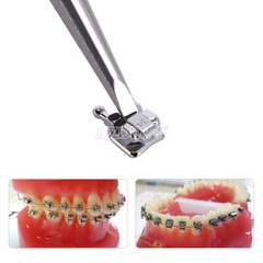 5X Brackets de Autoligado Ortodoncia Dental MBT 0.022 Ganchos 345 monobloque