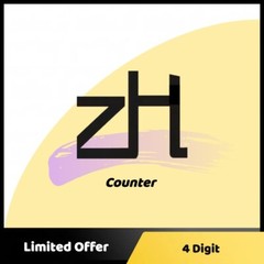 4 Digit Number Dual Clicker Golf Hand Tally Counter Handy Convenient Pack of 2