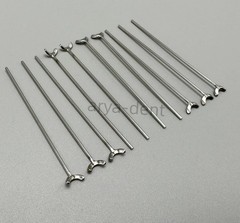Dental Ortho Ball Retainer J Clasp Wire Oblique Clasps Bars Y-Type Scheu Style