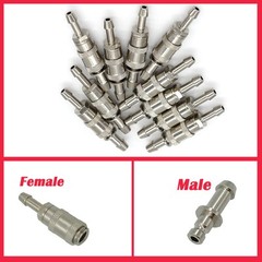 Blood Pressure Cuff Connectors NIBP Cuff Hose Quick Male /Female Bayonet Socket