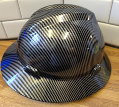 Darlingwell Full Brim Hard Hat w/ Fas-trac Sus.Type 1 Class C ANSI Z89.1 2014