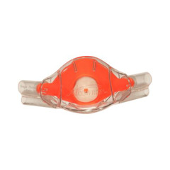 Accutron 33035-10 ClearView SingleUse Nasal Hoods Masks Adult Outlaw Orange 12Pk