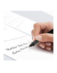 20 Pens Roller Ball 0,5mm Color Black