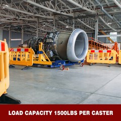 8 Inch Caster Wheels Heavy Duty,Capacity 1500-6000LB