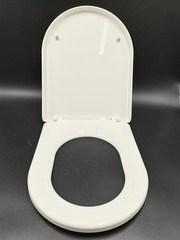 SADALAK D/U Shape Toilet Seat,Soft Close and Quick-Release for Easy Cleaning …