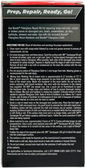 Fiberglass Resin Repair Kit 1/2 Pint (8 Oz), All-In-One Set with Resin, Hardener