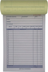 5 Pack Large Sales Order Book Receipt Invoice Duplicate Carbonless 50 Sets 5.9/1