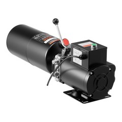 VEVOR Hydraulic Pump Power Unit AC 220V 10 Quart Single Acting Hydraulic Unit
