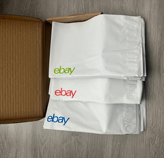 100 Ebay Brand Logo Color Polymailer Envelopes 6.25″ x 8.5″