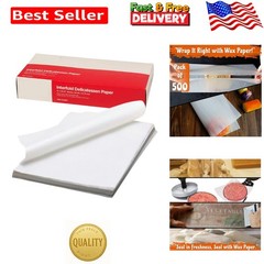 Gordon choice DeliWaxPaper10-500 Deli Wax Paper, 10″ x 10.75″, Plain Pack of 500