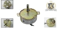 Efficient 110V AC Synchronous Motor 0.8-1RPM CW/CCW for Art Projects & Models
